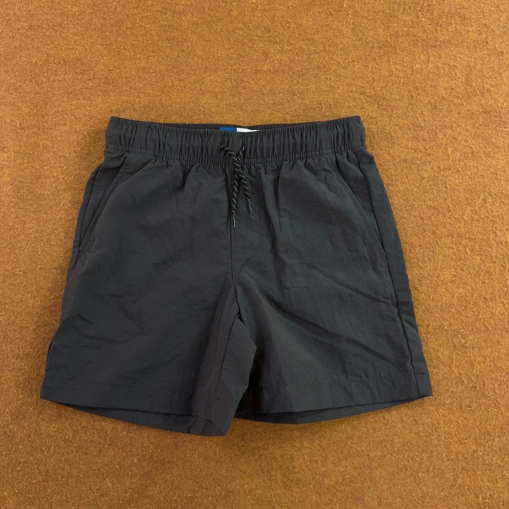 Old Navy Boys Size Medium (8) Gray Quick Dry Nylon Dock Shorts New